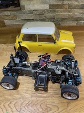 tamiya mini cooper m03 rc car 1/10 fwd brushed vintage ￼￼