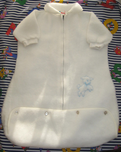 Vintage baby dressing gown - baby,