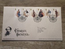 Fdc 2012 charles dickens - dickens,