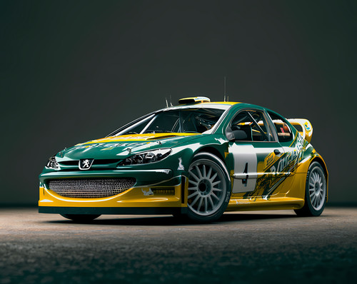 Peugeot 206 wrc - peugeot,