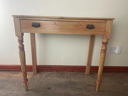 Antique solid pine writing - solid,