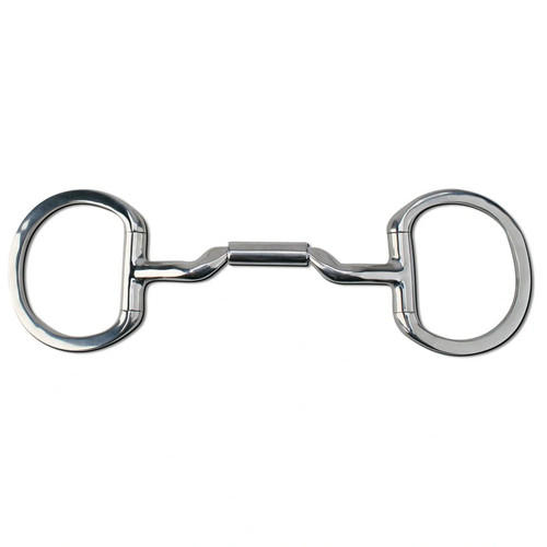 Myler eggbutt snaffle bit - eggbutt,