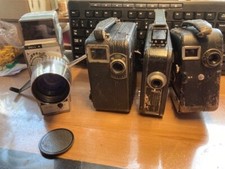 Lot of 4 Vintage Cine Cameras