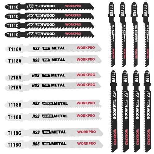 20pc workpro jigsaw blades - workpro,