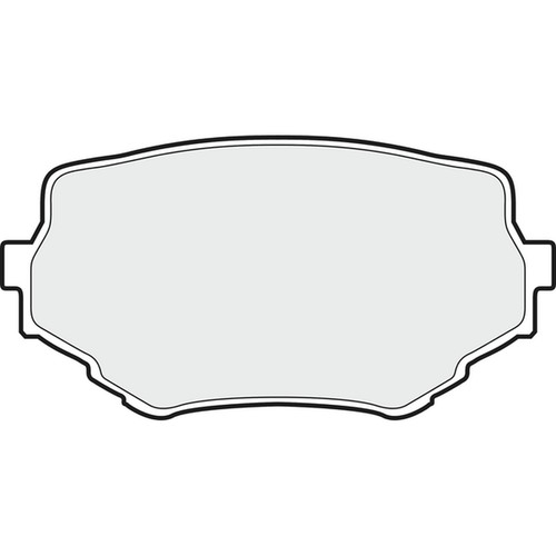 Brake pads set - pads, for