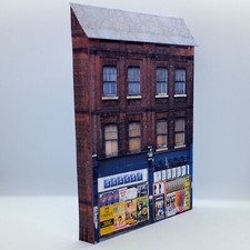 Card Low Relief OO Building