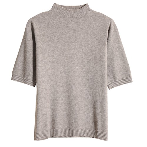 Women knitted shirt short - women, t-shirt