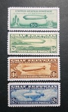 US Stamps SC# C13, C14, C15, &