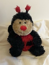 BNWOT Jellycat - Leila Ladybug Tot - Plush Soft Toy 7" Retired Ladybird Bunglie