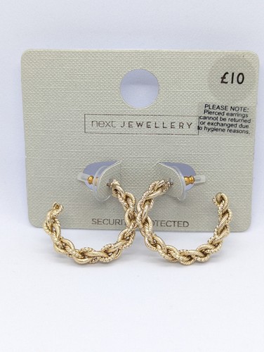 Next gold tone - gold-tone, earrings