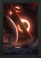 Cosmic Tango Framed Wall Art