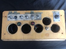 Switch panel boat vintage Canal Boat Switches