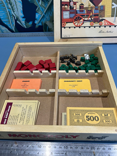 Parker brothers monopoly - parker,