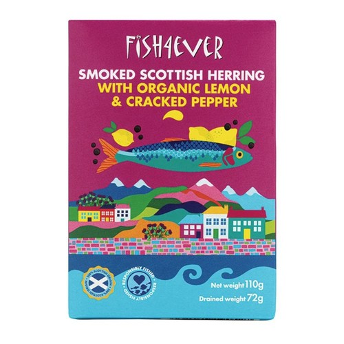 Fish4ever smoked herring lemon - fish4ever,