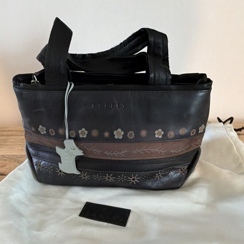 Radley black leather - black, tote