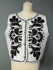 Ladies Boho Quilted Embroided