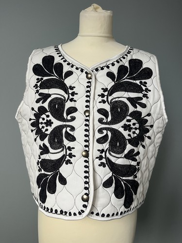 Ladies boho quilted - boho, embroided