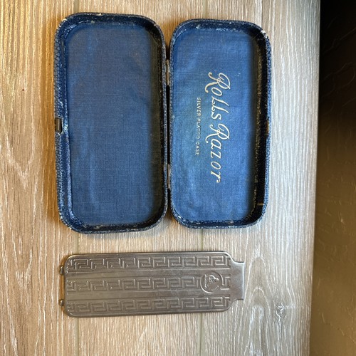 1927 rolls razor silver plated - 1927,