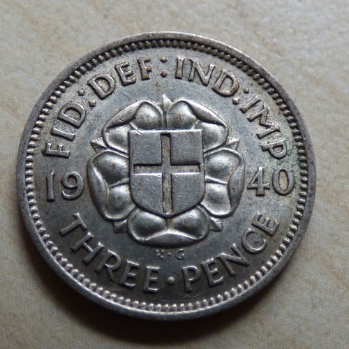 George threepence silver - threepence, 3d