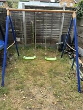 Kids Metal  Heavy-Duty Swing Set