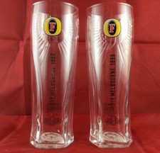 Fosters Pint Glasses X2