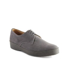 Sanders for Mark McNairy Grey Suede Gibson Shoes