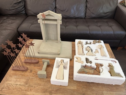Willow tree nativity set lot - set,