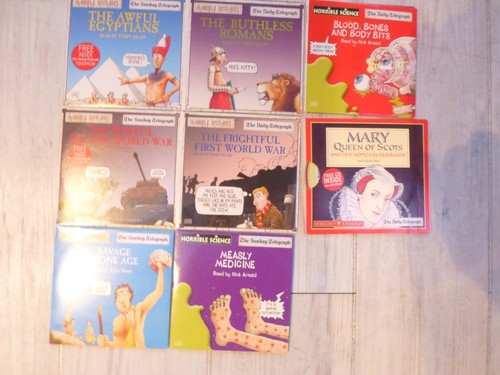 Horrible histories promo cds - horrible,