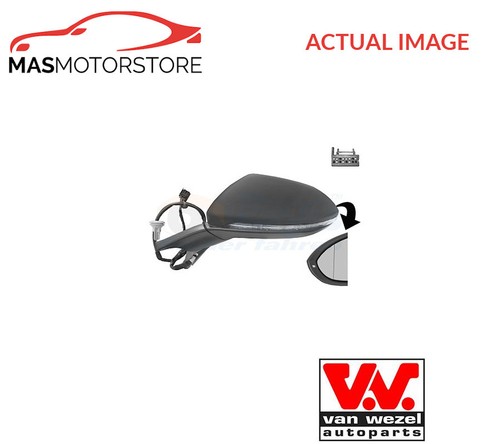 Outside rear view mirror - mirror, lhd