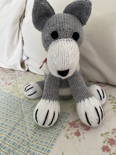 Handmade knitted whippet - handmade,