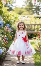 Flower Girl White Beautiful