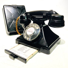 GPO Pyramid Telephone 1/232 - 1937 Model - No. 26 Bell Set - Refurbished, Lovely