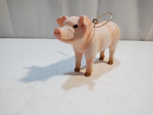 Christmas farm pig - farm, ornament