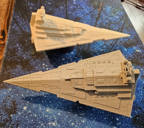 Star wars destroyer - star, model