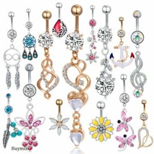 Belly bars body piercing - belly,