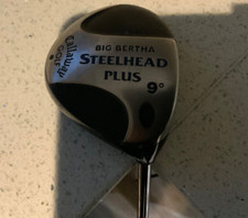 Callaway Steel Head Big Big Bertha 9 steel shaft needs new grip