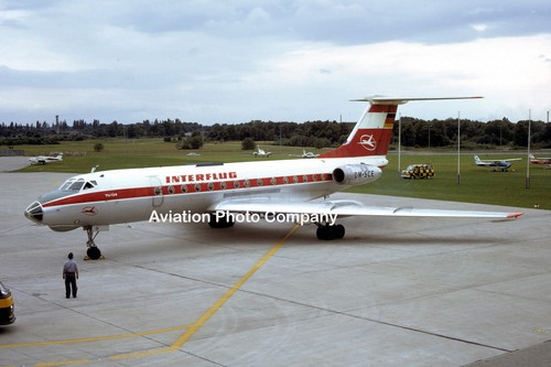 Interflug tupolev 134 - interflug,
