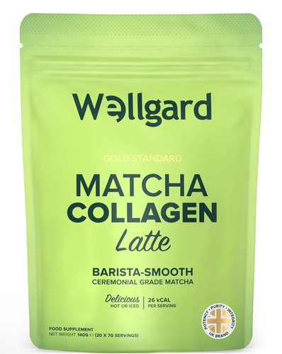 Wellgard matcha collagen latte - wellgard,
