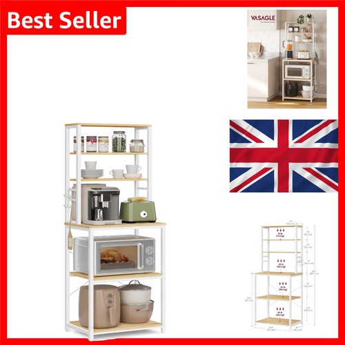 Kitchen storage rack steel - rack, 6