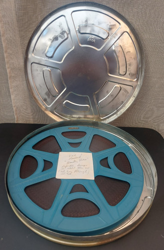 Vintage 16mm film reel tuscan - vintage,
