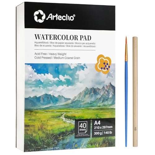 Artecho watercolour paper - watercolour, a4
