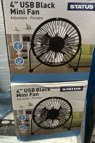 Usb desk fan clock - x,