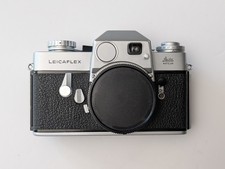 Leica flex chrome 35mm SLR Film Camera Body and body case with strap