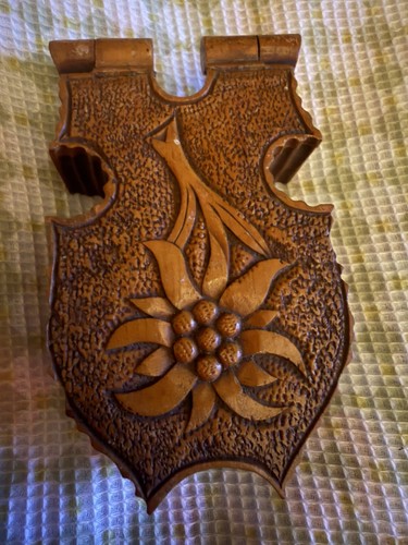 Pocket watch stand case - stand, brown