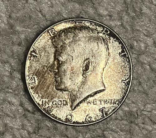 1967 kennedy half dollar - ​1967,