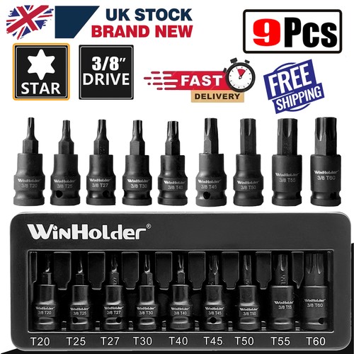 9pcs impact torx bit sockets - 9pcs,