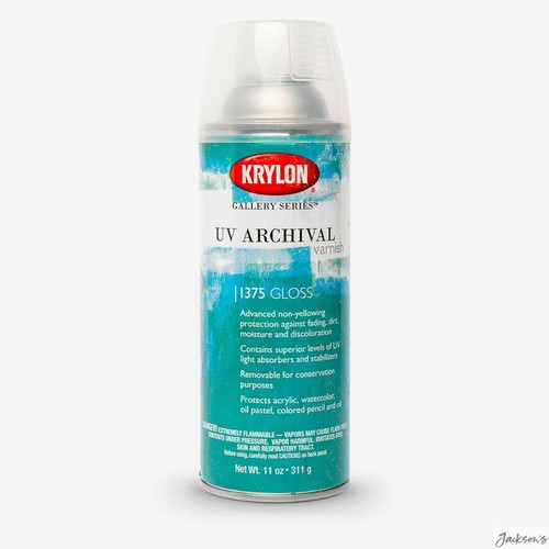 Krylon archival varnish - krylon, uv