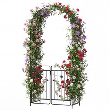 Heavy duty metal garden arbor - heavy-duty,