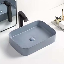 Blue Bathroom Countertop Basin