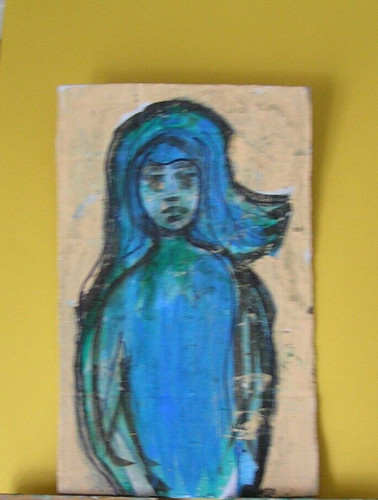 Unsure x 31cm acrylic - 31cm,